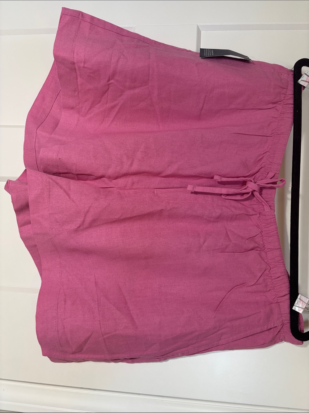 GAP Women's Hot Pink Elastic Drawstring High-Waist Shorts women’s XXL women’s20w